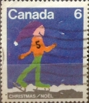 Stamps Canada -  Intercambio 0,20 usd 6 cent 1975