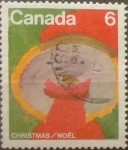Stamps Canada -  Intercambio cxrf2 0,20 usd 6 cent 1975