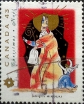 Sellos de America - Canad� -  Intercambio 0,25 usd 43 cent 1993