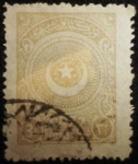 Stamps : Asia : Turkey :  Estrella y Luna Creciente
