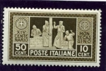 Sellos de Europa - Italia -  14º Centenario de la fundacion de la abadia de Montecasino
