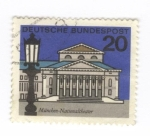 Sellos de Europa - Alemania -  Teatro nacional de Munich