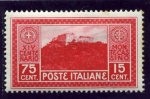 Stamps Italy -  14º Centenario de la fundacion de la abadia de Montecasino