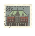Sellos de Europa - Alemania -  1000 años del mercado de Bremen