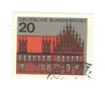 Stamps Germany -  Antiguo ayuntamiento de Hannover