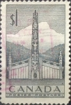 Sellos de America - Canad� -  Intercambio 0,90 usd 1,00 $ 1953