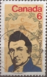 Stamps Canada -  Intercambio 0,20 usd 6 cent 1971