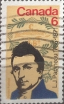 Stamps Canada -  Intercambio 0,20 usd 6 cent 1971