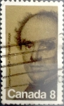 Stamps Canada -  Intercambio 0,20 usd 8 cent 1973
