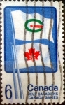 Stamps Canada -  Intercambio 0,20 usd 6 cent 1969