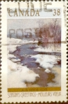 Stamps Canada -  Intercambio cxrf2 0,30 usd 38 cent 1989