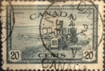 Sellos de America - Canad� -  Intercambio 0,20 usd 20 cent 1946