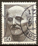 Sellos de Europa - Alemania -  Ludwig Quidde 1858-1941.historiador y político, Premio Nobel de la Paz 1927.