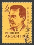 Sellos de America - Argentina -  DOCTOR MIGUEL FERNANDEZ