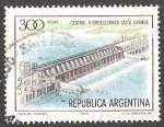 Stamps : America : Argentina :  CENTRAL HIDROELECTRICA SALTO GRANDE 