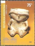 Stamps Argentina -  ARTE  PRE-COLOMBINO.  ESTATUILLA.