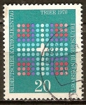 Stamps Germany -  83.Congreso Católico alemán en Trier 1970.