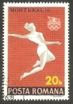 Stamps : Europe : Romania :  2964 - Olimpiadas en Montreal 76
