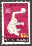 Stamps : Europe : Romania :  2966 - Olimpiadas en Montreal 76