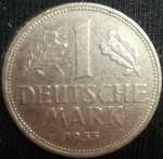 monedas de Europa - Alemania -  1955 (Reverso)