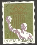 Sellos de Europa - Rumania -  2698 - Olimpiadas de Munich