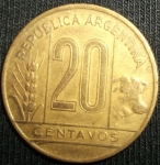 monedas de America - Argentina -  1942 (Reverso)