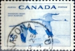 Sellos de America - Canad� -  Intercambio 0,20 usd 5 cent 1955