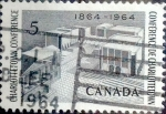 Sellos de America - Canad -  Intercambio 0,20 usd 5 cent 1964