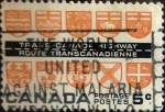 Sellos de America - Canad� -  Intercambio 0,20 usd 5 cent 1962