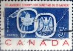 Stamps Canada -  Intercambio 0,20 usd 5 cent 1959