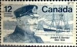 Stamps Canada -  Intercambio cxrf2 0,20 usd 12 cent 1977