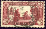 Stamps Italy -  VII Centenario de la muerte de San Antonio. La muerte del santo