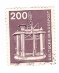 Stamps Germany -  Plataforma de perforación
