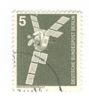 Stamps Germany -  Satélite de comunicaciones