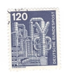 Stamps Germany -  Planta química