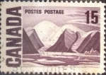 Stamps Canada -  Intercambio 0,20 usd 15 cent 1967