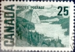 Stamps Canada -  Intercambio 0,20 usd 25 cent 1967