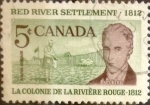 Stamps Canada -  Intercambio 0,20 usd 5 cent 1962