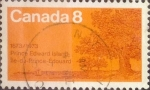 Sellos de America - Canad� -  Intercambio 0,20 usd 8 cent 1973