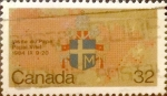 Stamps Canada -  Intercambio 0,20 usd 32 cent 1984