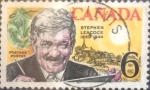 Stamps Canada -  Intercambio 0,20 usd 6 cent 1969