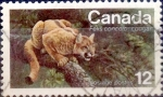 Stamps Canada -  Intercambio 0,20 usd 12 cent 1977