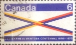 Stamps Canada -  Intercambio cxrf2 0,20 usd 6 cent 1970