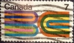 Sellos de America - Canad� -  Intercambio 0,20 usd 7 cent 1971