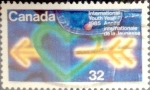 Stamps Canada -  Intercambio 0,20 usd 32 cent 1985