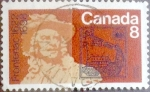 Sellos de America - Canad� -  Intercambio 0,20 usd 8 cent 1972