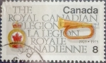 Sellos de America - Canad -  Intercambio 0,20 usd 8 cent 1975