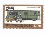 Sellos de Europa - Alemania -  Vagón de correos 1896
