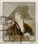 Stamps Spain -  50 céntimos 1958
