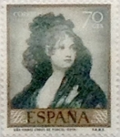 Stamps Spain -  70 céntimos 1958